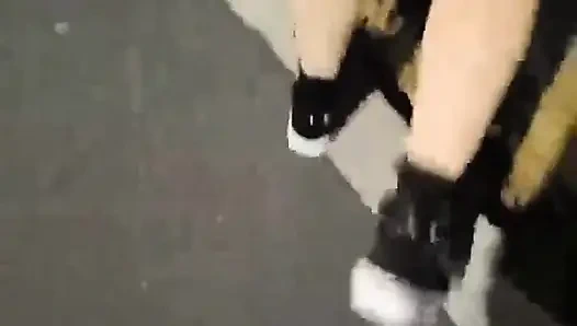 Valentina Wild parking adventures outdoor sex 50 - Fucked in the ass on the street