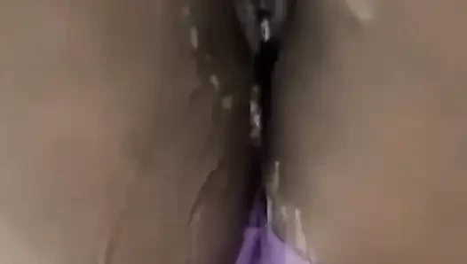 Pissing My Self in Purple Leggings