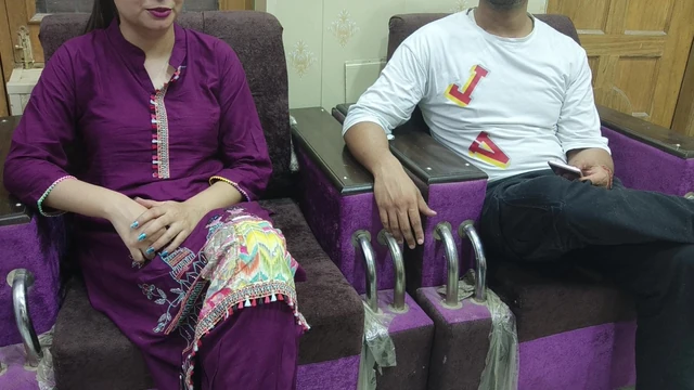 Came home to meet Anjan from dating app, Sara got free in foreplay, got wet, discharged in Sara's mouth itself