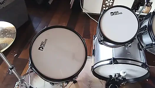 Practice on the Drums Set