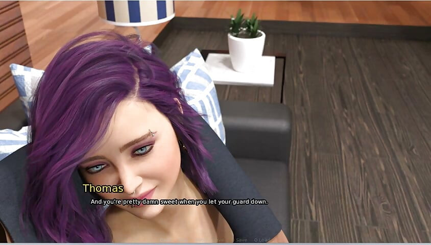 Grandma's House - Gameplay -roleplay - Big Ass Teen Gets Spanking and Squirting