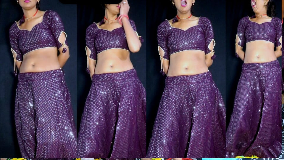 Ateşli Hintli desi köyü yeni evli evli kadın acı çekiyor ve dever'in büyük yarağını yalıyor