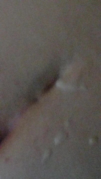 Cumshot on ass