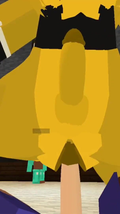 Minecraft Fapcraft: Fazclaire's Nightclub Edition Fucking Type 1 or Golden Bonfie, Golden Bonnie, in ass and face fucking | Clip 1