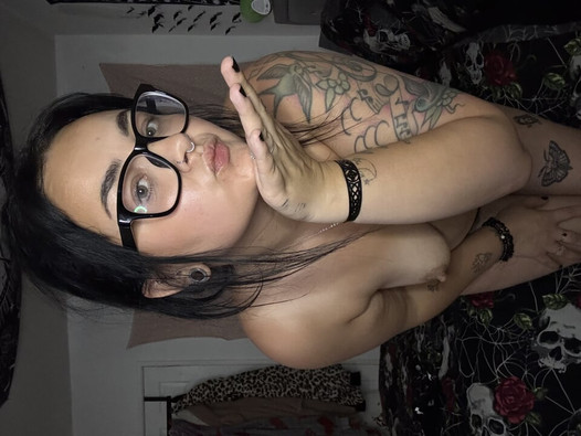 Solo play and 10inch dildo
