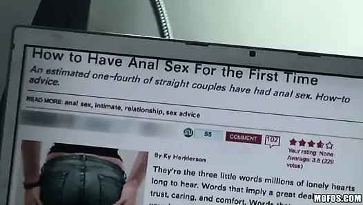 Yuk cobain seks anal - pasangan hot taylor lagi asik seks anal untuk pertama kalinya