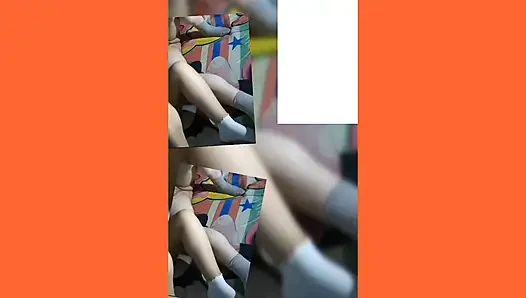 DOESN'T LET GO OF MY COCK EVEN TO GO TO THE BATHROOM!