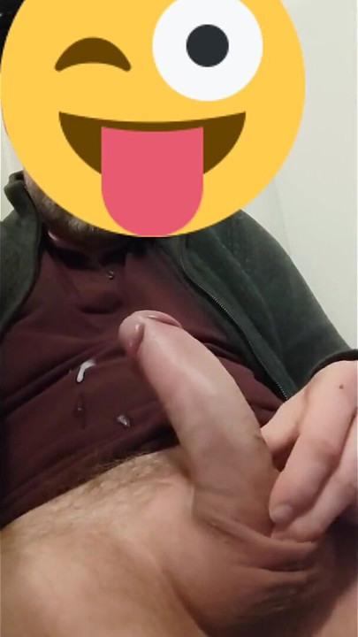 Me shooting a powerful high cumshot and then covering my t-shirt with cum