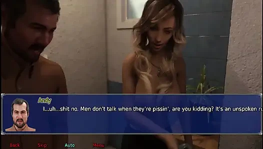 Офисная жена No20 - Незнакомец кончает на всю задницу Стейси.