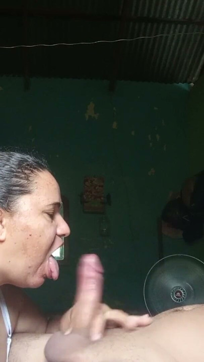 Sucking my employee's enormous BBC | Clip 2