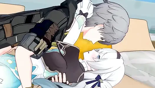Honkai Star Rail - Firefly X Caelus Passionate Sex - 3D Hentai Animation