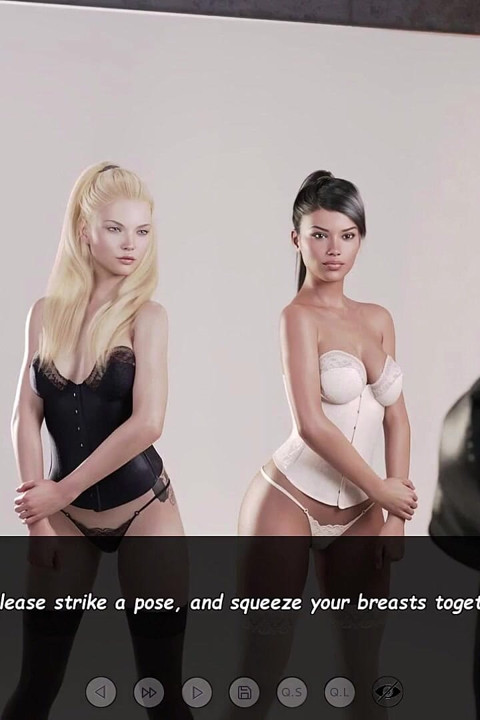Blazing Boundaries 22 - Mike Does Lingerie & Nude Photoshoot with Jane & Jessica