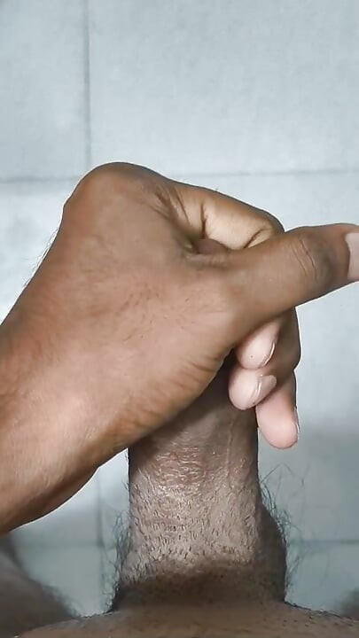 Indian handjob and cumshot