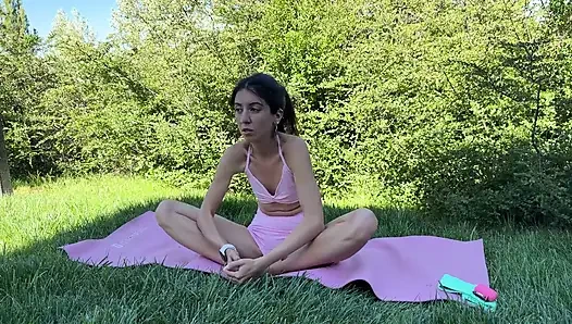 Biraz akşam yoga ve esneme