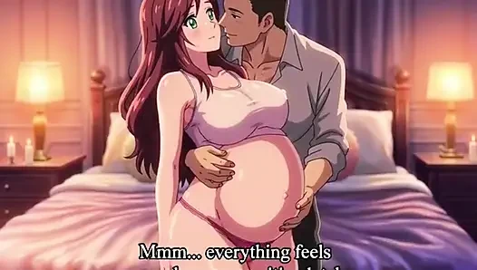 Pregnant milf fucked by stepson in hotel room