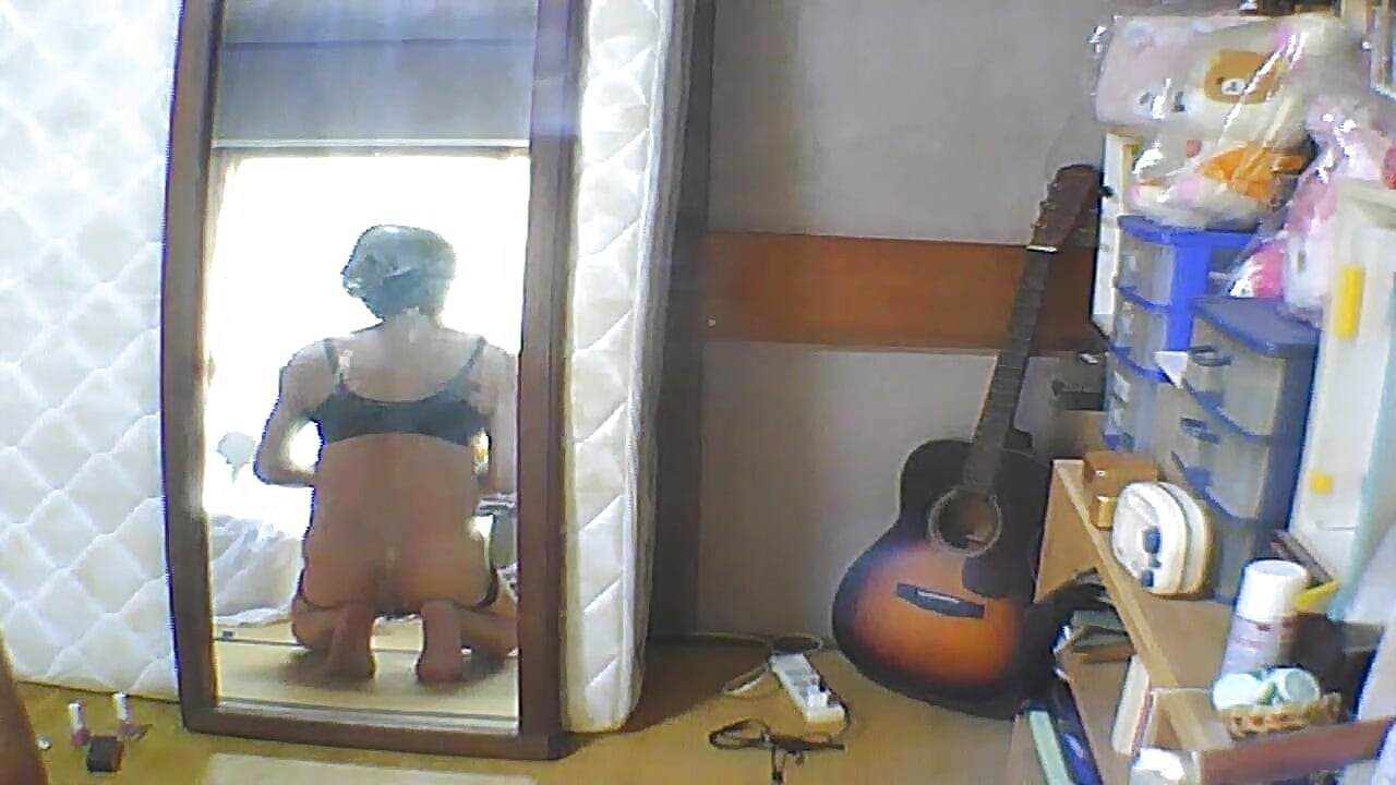 My masturbation in the mirror
