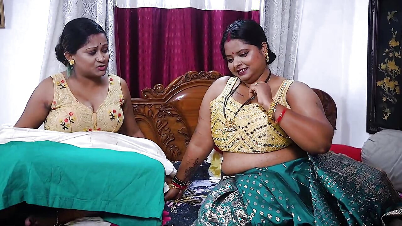 2 bhabhiyo ko ek sath choda threesome hardcore action sex