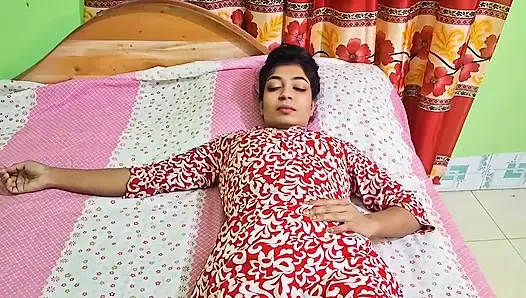 Desi Stepbrother holds stepsister's mouth, they have sex Indian Bhabhi Hardcore Sex