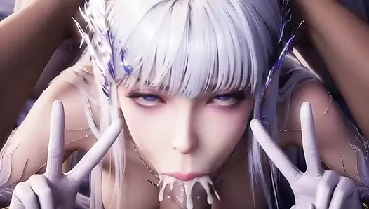 Asya tarzı 3 boyutlu anime sheng caier