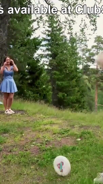 Playing Frisbee and Licking Pussy at ClubSweethearts | Clip 1