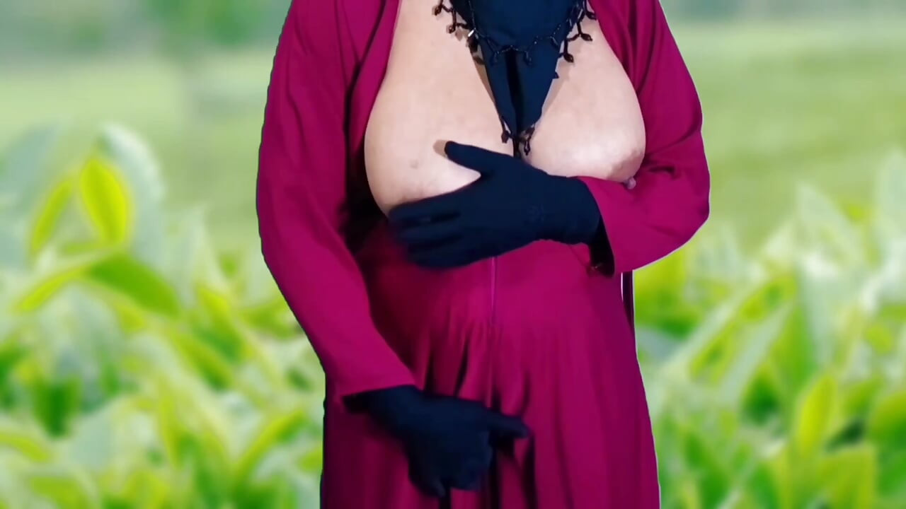 Ινδή όμορφη μαντήλα Μουσουλμανικό ζευγάρι διψάει για σεξ