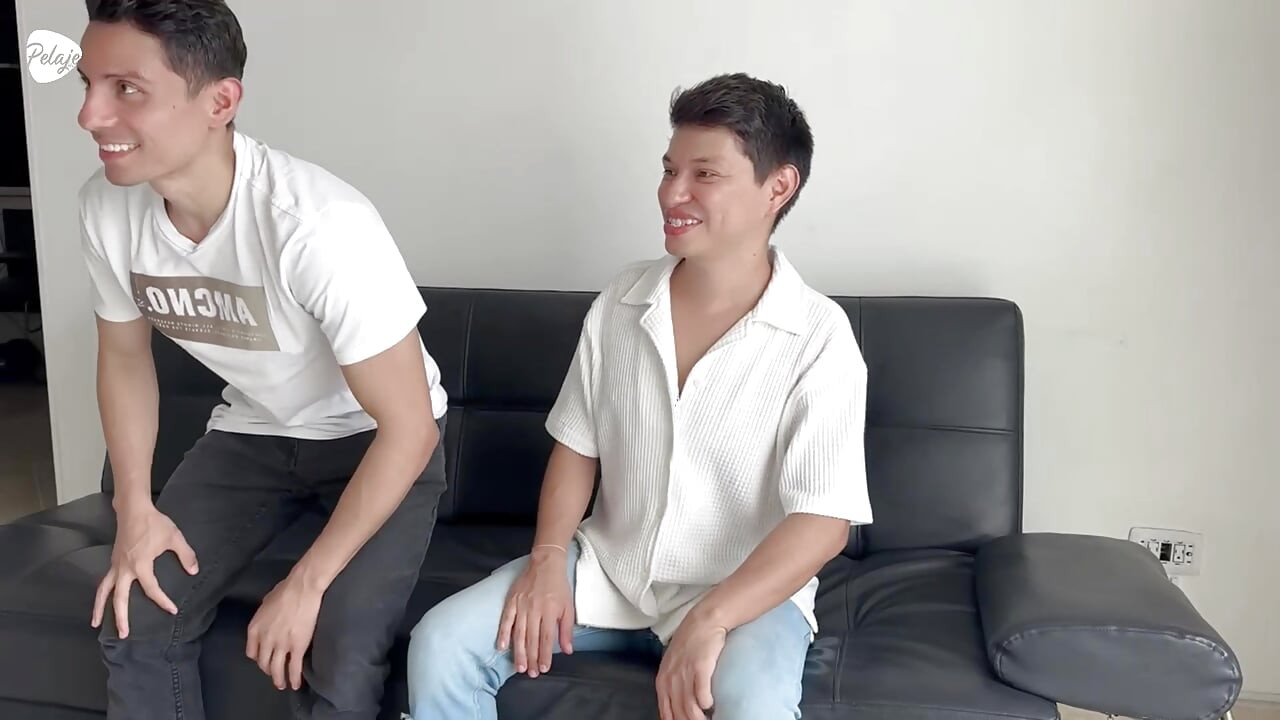 My first gay casting, I feel nervous and excited about what's to come and how he'll fuck me