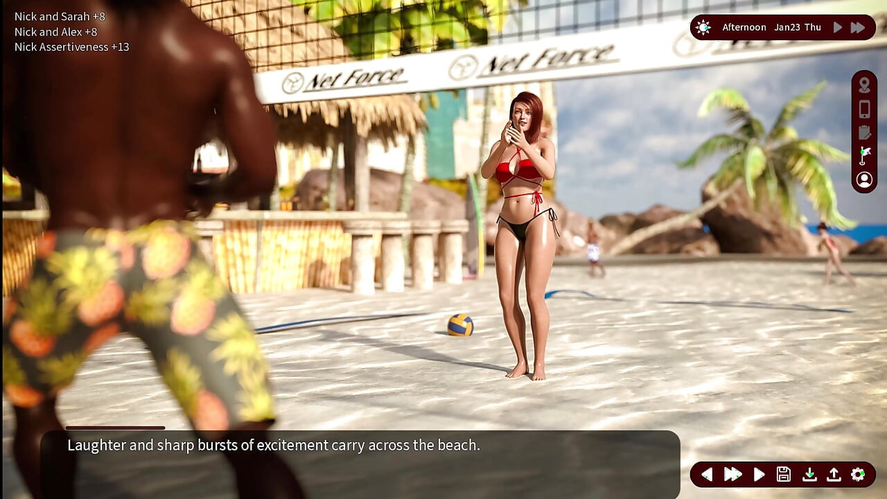 Whispers of Desire - Faithfull Path 10 Sarah Looks Amazing in Her 2 Piece Bikini