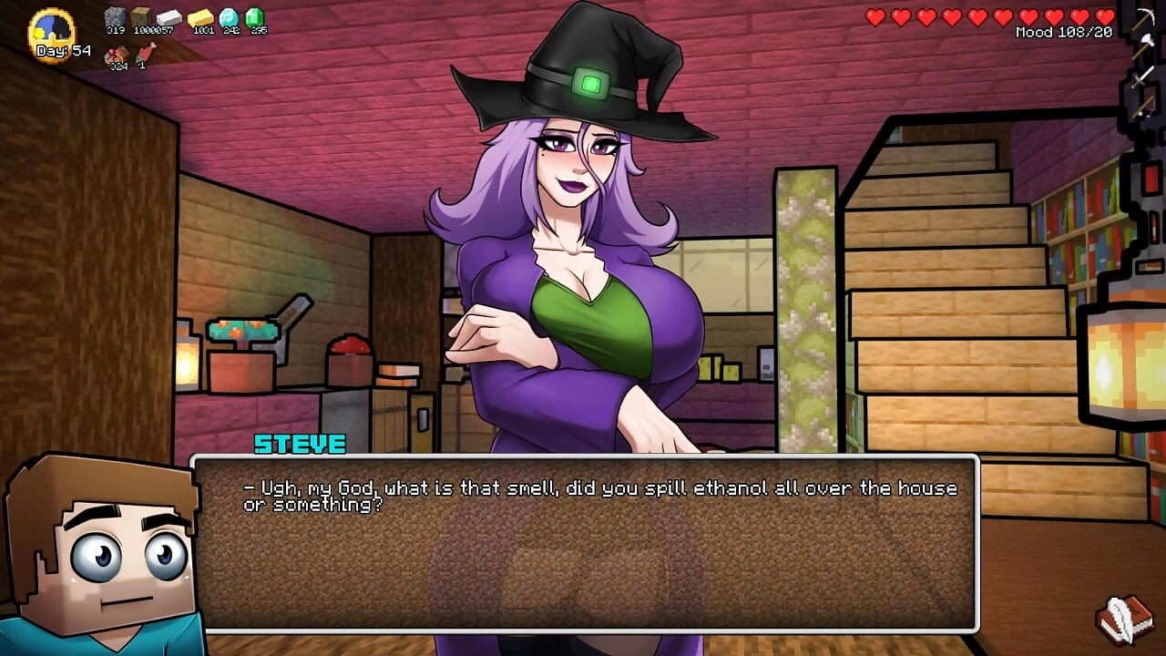 Minecraft Napaljeni zanat - Dio 17 - Get My Cum Witch od Loveskysanhentai