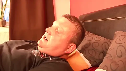 Horny Mature Beauty Fingers Her Wet Pussy with Older Lover