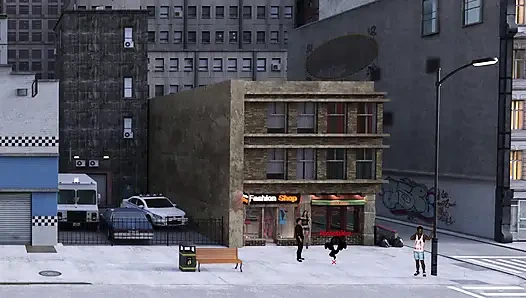 Sapık maker 7 kelsi'nin 5 kişilik bukkake yüzü ve vücut drench