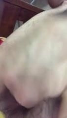 Playing my ass with my dildo