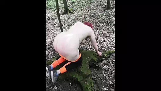 Hard tit slapping + much more, X-Mas try not to cum challenge