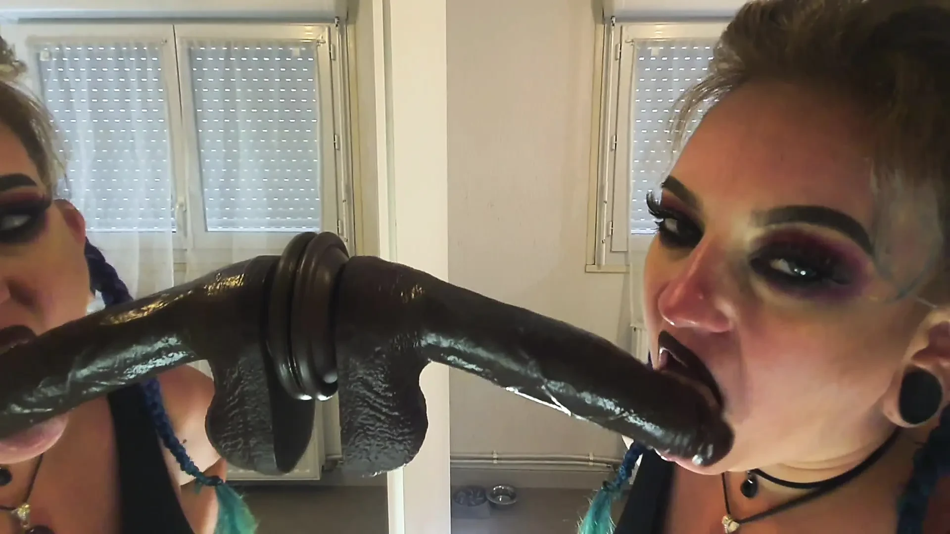 Chubby MILF Amy Leaf- BBC training 2