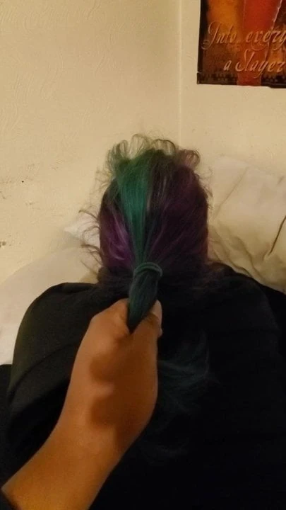 PAWG cumming on daddy's dick