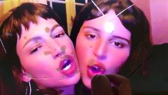 Facial cum tribute - Ursula Corbero & Nathy Peluso