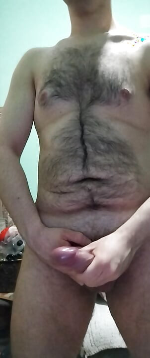 Jerking off my Big Dick before work