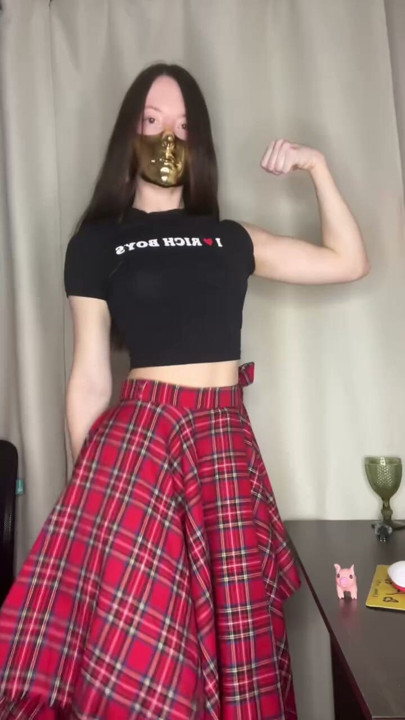 dance goddess gold mask