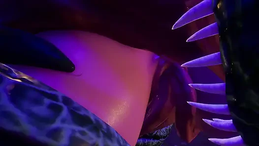 SPACE CREATURE FUCKS TEEN 3D HENTAI