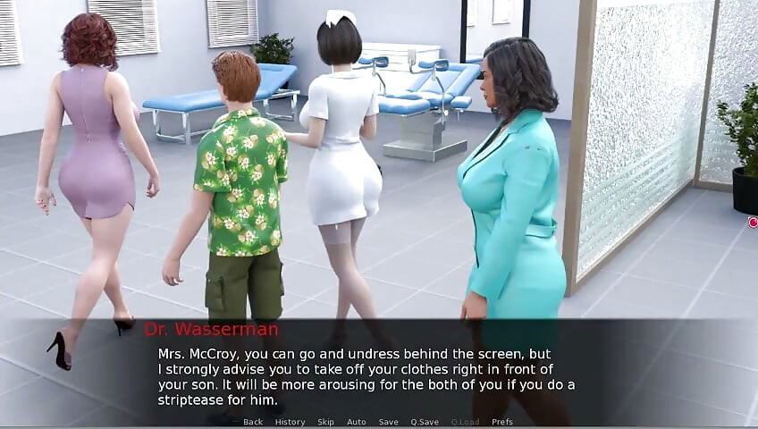 Milftopia - Gameplay - Roleplay - Nurse Strapon Stepmom While She Fucking Her Stepson