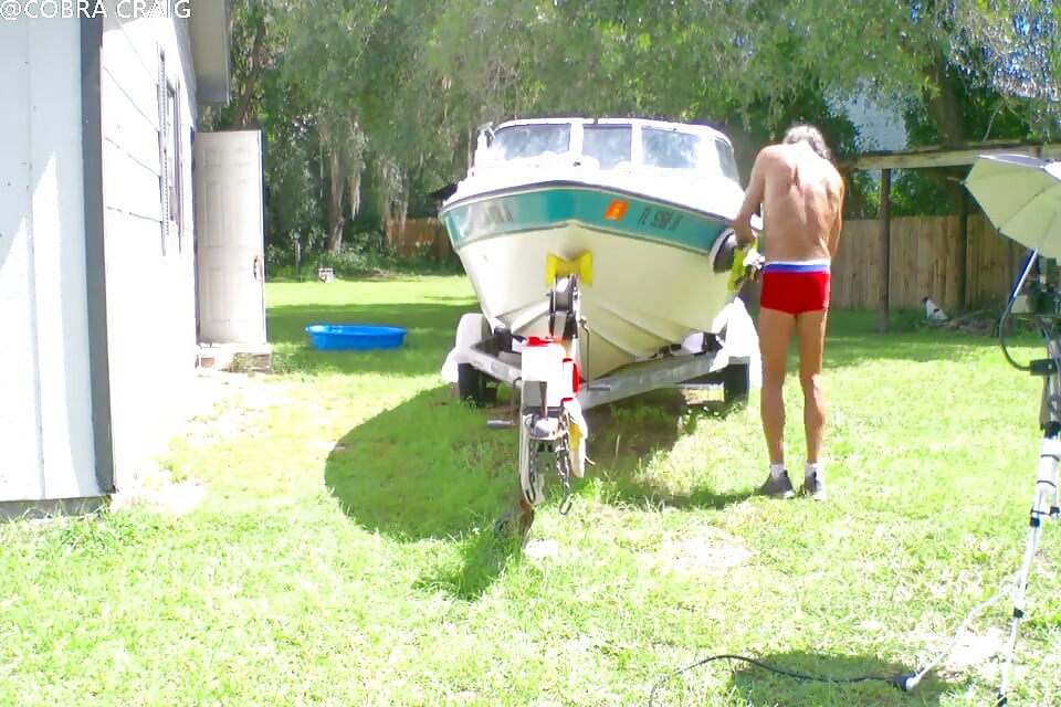 9-22-26 SHORT SHORTS NICE AZZ TIME LAPSE FINISH RESTORATION REDNECK BOAT POOL.