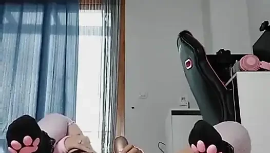 Mendorong Diriku Sendiri ke Batas Saya || Gara-gara nggak tahan lagi, aku nggak bisa nolak!!