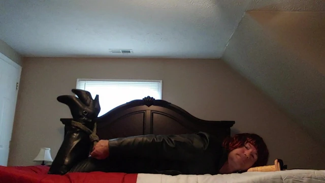 Jenna hogtied