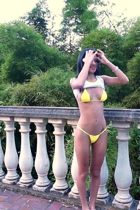 Yellow Bikini