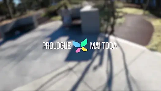 Mai Toda Showing off Her Cute Ass in Panties and Pantyhose