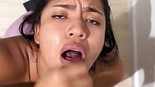 He enters the bathroom and I give a delicious blowjob to a huge Bbc -amateur couple- nysdel