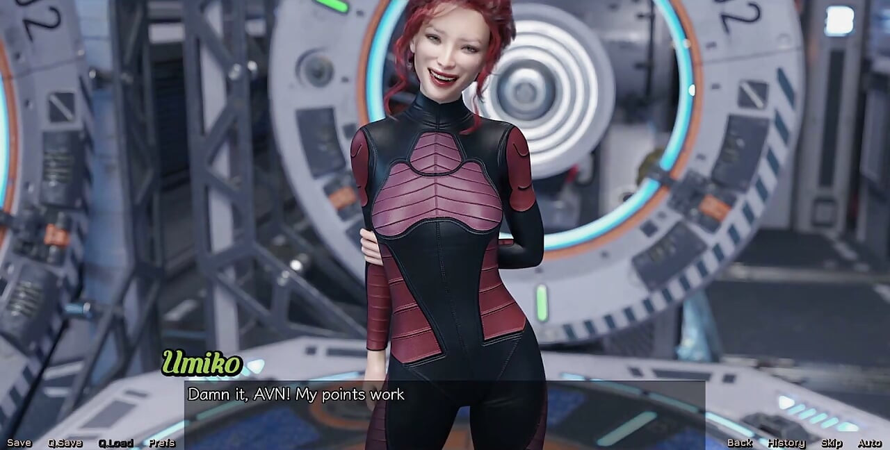 Stranded in Space - Asian MILF Scientist Showcases Her Project