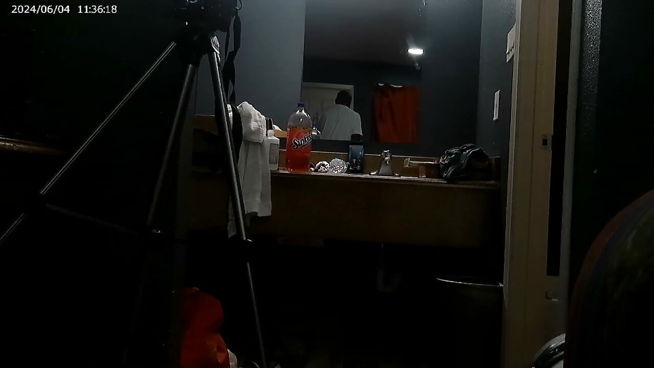 Skinny Petite Butt in Shower