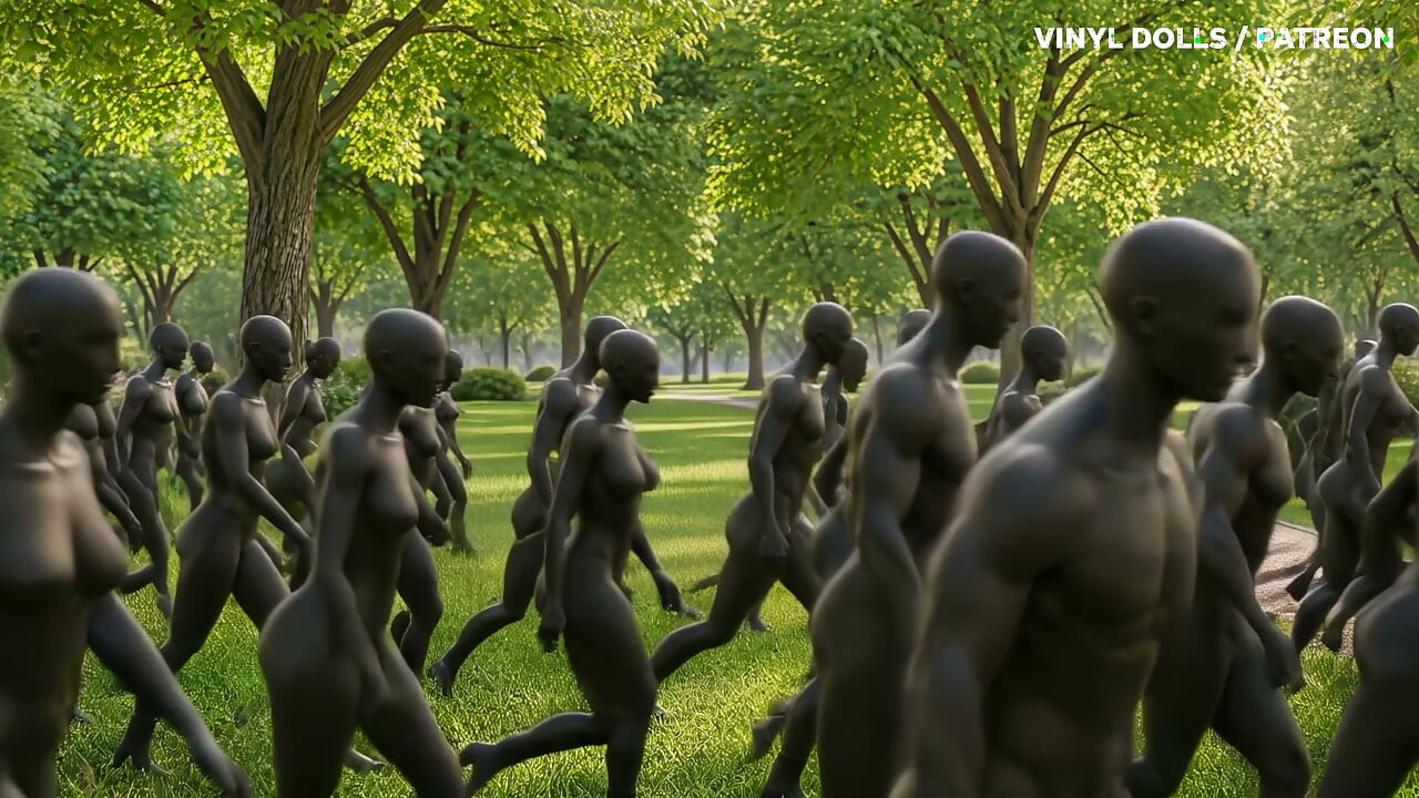 Giant Black Cock Creature Fucks Lila Blue in the Park _ She can hardly take it _ Trailer