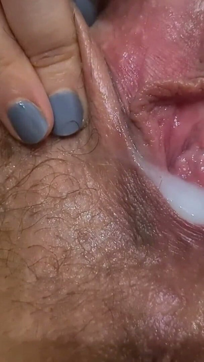 Horny milf gets two creampies, stranger's pussy | Clip 1