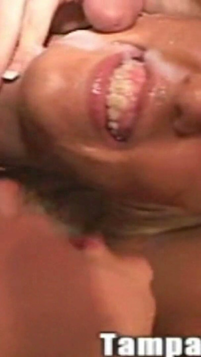 2 Blondes Sperm Swap UGCunts Fucking Older Pervs Cocks on Sex Table Whore Party | Clip 3